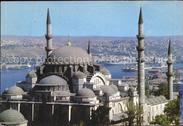 Istanbul Constantinopel Sueleymaniye Mosque Golden Horn