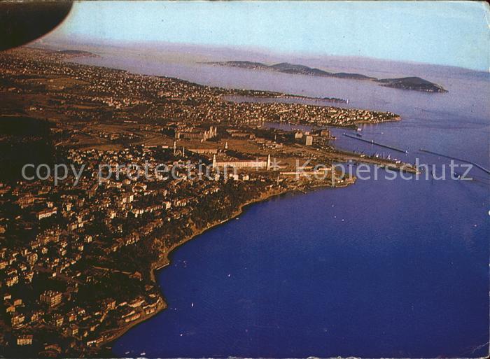 Istanbul Constantinopel Fliegeraufnahme Asia side Bosphorus