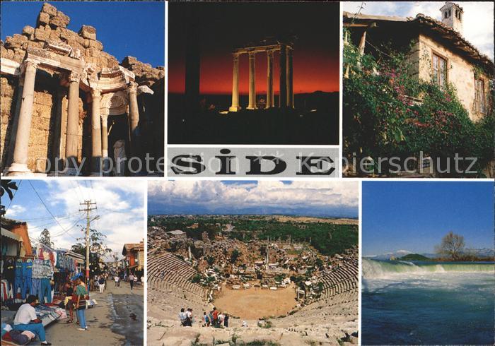 Side Antalya Theater Zuschauerraum Ruine des Apollon-Tempels