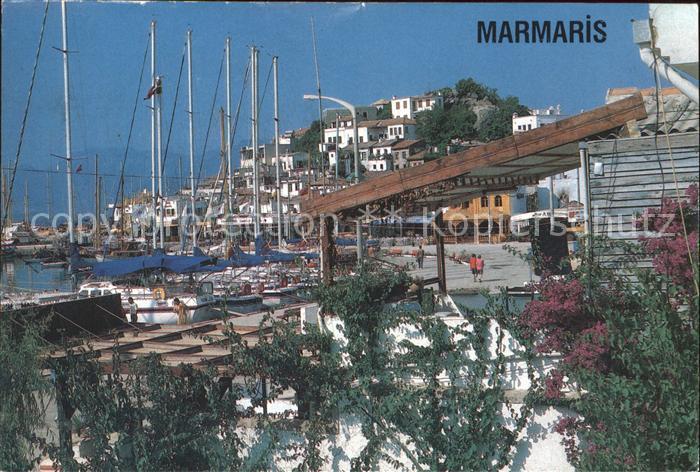 Marmaris Hafen Segelboote Promenade