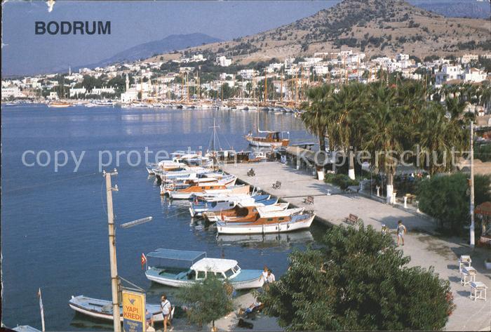 Bodrum Hafen Boote Segelboote Promenade
