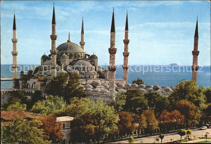 Istanbul Constantinopel Blue mosque Blaue Moschee