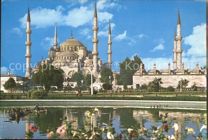 Istanbul Constantinopel Blaue Moschee