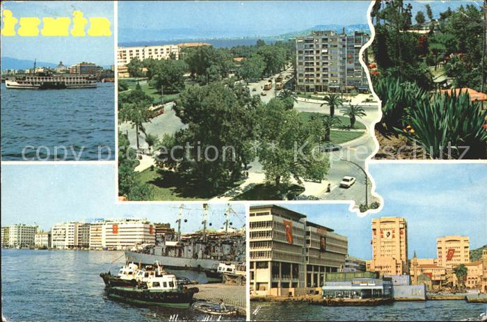 Izmir Hafen Dampfer Teilansichten