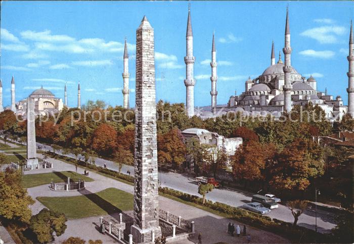 Istanbul Constantinopel Hippodrom Blaue Moschee