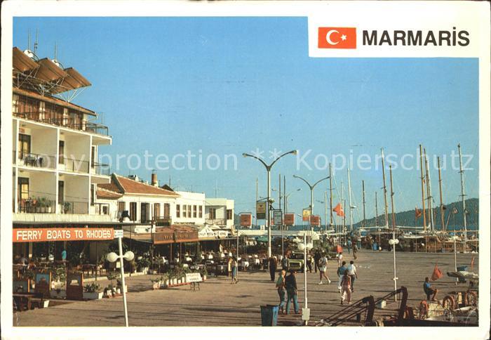 Marmaris Promenade Segelboote