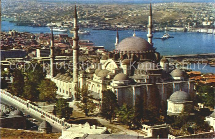 Istanbul Constantinopel Blaue Moschee Golden Horn