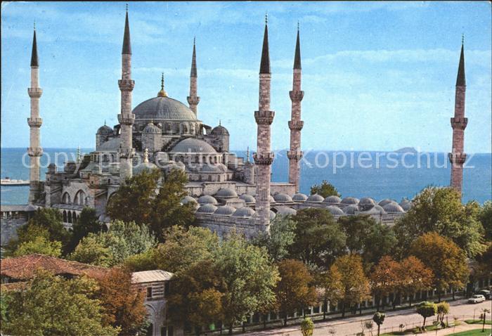 Istanbul Constantinopel Sultanahmet Camii Blue Mosque