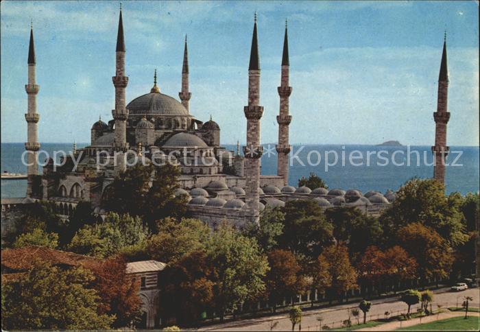 Istanbul Constantinopel Blaue Moschee Sultanahmet Camii