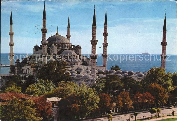 Istanbul Constantinopel Blaue Moschee