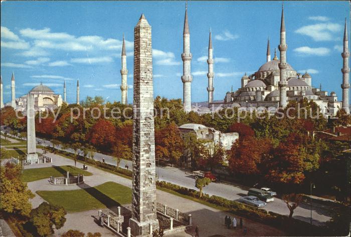 Istanbul Constantinopel Hippodrom Blaue Moschee