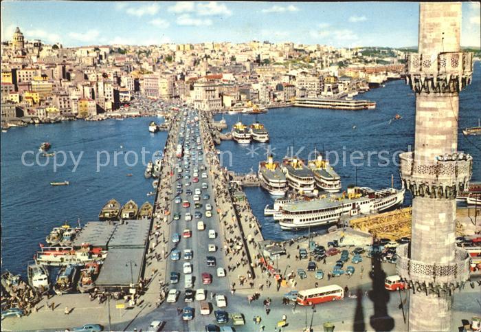 Istanbul Constantinopel Galata Bruecke