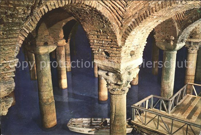 Istanbul Constantinopel unterirdische Zisterne