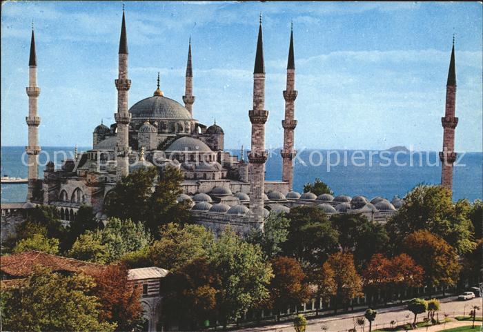 Istanbul Constantinopel Blaue Moschee
