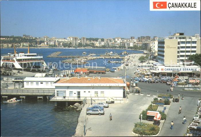 Canakkale Faehre Hafen Promenade