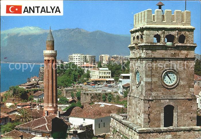 Antalya Grooved Minoret Clocktower
