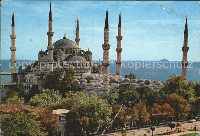 Istanbul Constantinopel Blaue Moschee