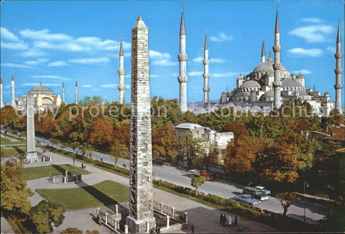 Istanbul Constantinopel Hippodrom Blaue Muschee