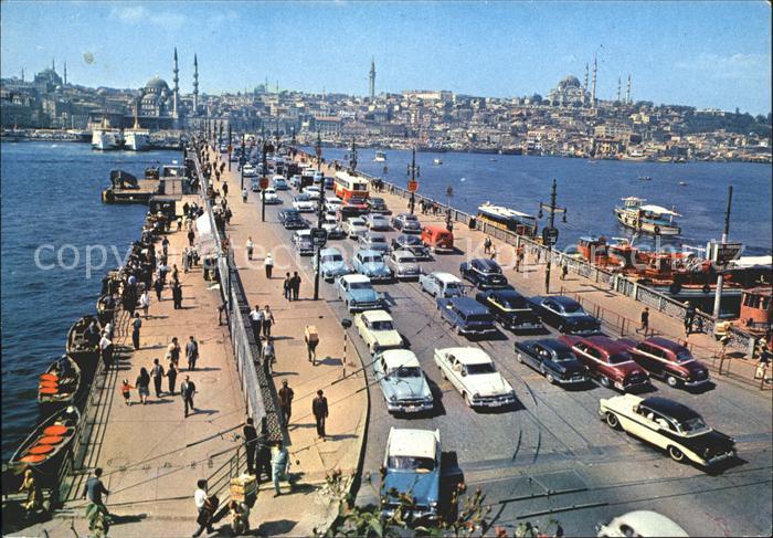 Istanbul Constantinopel Galata Bruecke