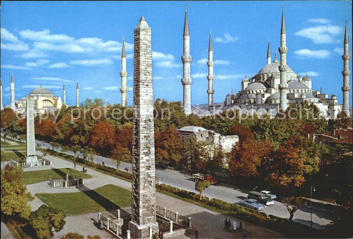 Istanbul Constantinopel Hippodrom Blaue Moschee