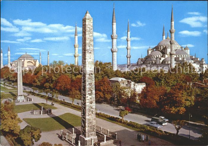 Istanbul Constantinopel Hippodrom Blaue Moschee