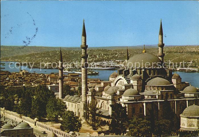 Istanbul Constantinopel Sueleymaniye Golden Horn