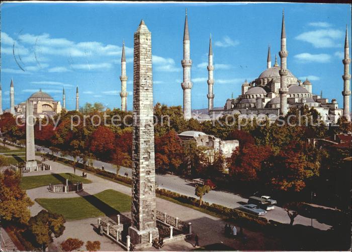 Istanbul Constantinopel Hippodrom Blaue Moschee