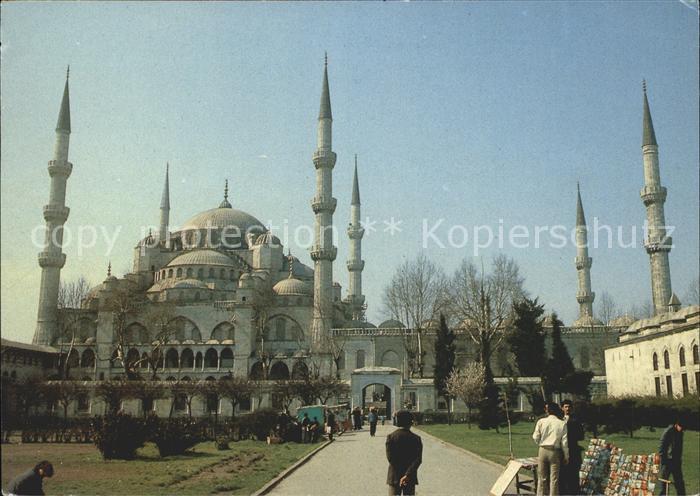 Istanbul Constantinopel Blaue Moschee