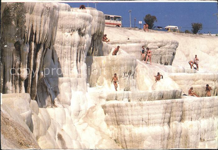 Pamukkale Denizli Traverten Hierapolis Mukaddes sehir