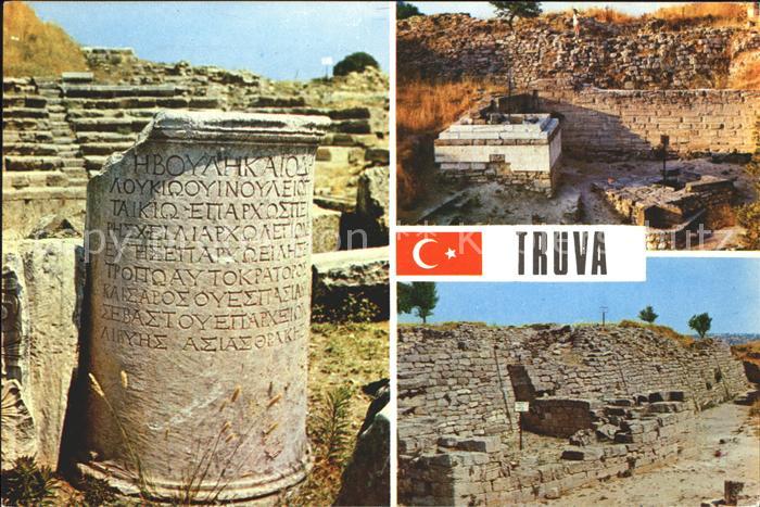 Canakkale Thearte Troy Analterin Temple Troy VIII