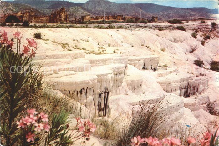 Pamukkale Denizli Travertenler