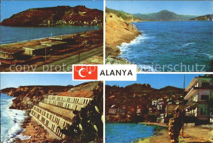 Alanya Teilansichten Strand Banane