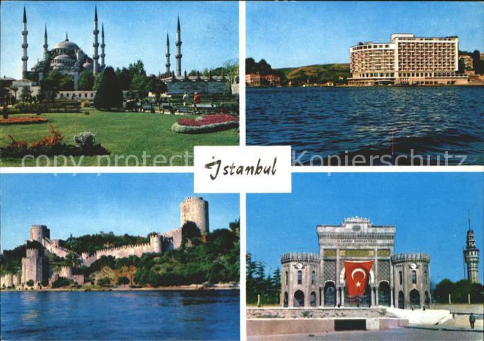 Istanbul Constantinopel Sultan Ahmet Moschee Hotel Tarabya Burg Rumelihsar Unive