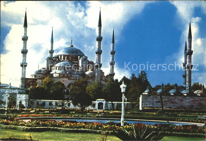 Istanbul Constantinopel Blaue Moschee