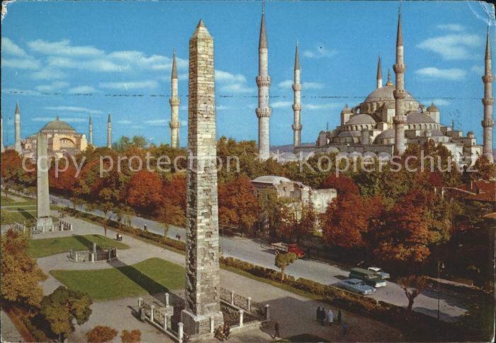 Istanbul Constantinopel Hippodrom Blaue Moschee