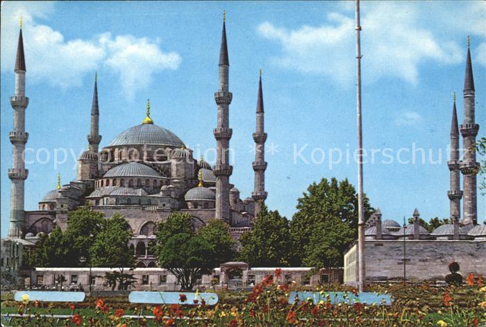 Istanbul Constantinopel Blaue Moschee