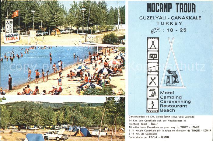Canakkale Mocamp Trova Guezelyali Strandleben Camping