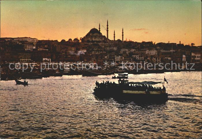 Istanbul Constantinopel Golden Horn Suleiman Magnificent