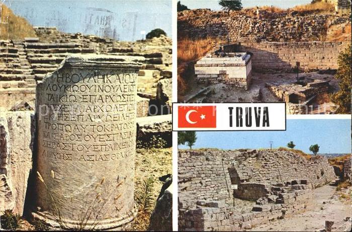 Truva Canakkale Temple-Troy