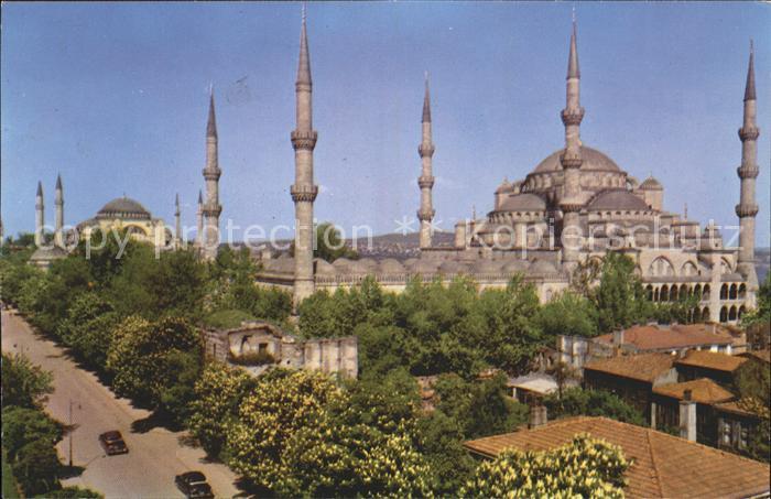 Istanbul Constantinopel Blaue Moschee St. Sophia