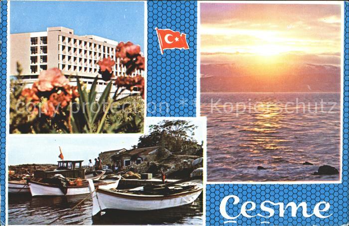 Cesme Hotel Cesme-Fischer Boote