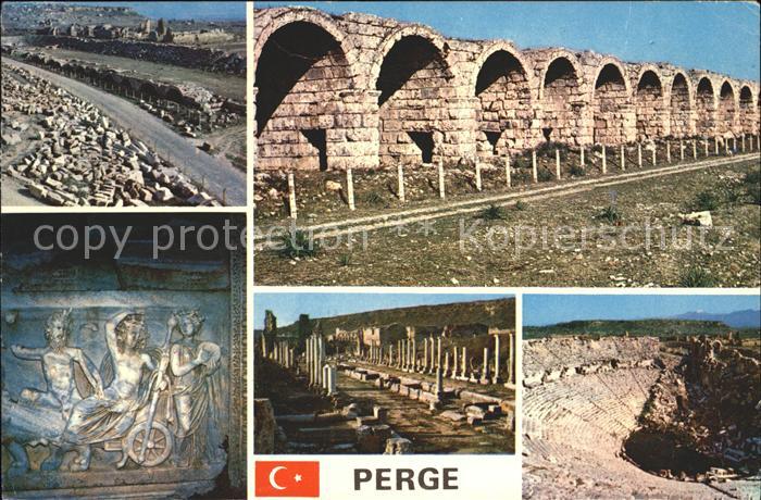 Perge Antalya Ruine Fresken Theater