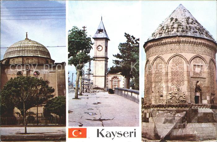 Kayseri Kursunlu Camii Saat kulesi Doener Kuembet
r