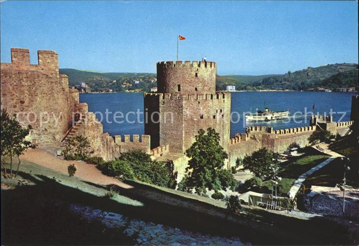 Istanbul Constantinopel Burg Rumeli Dampfer