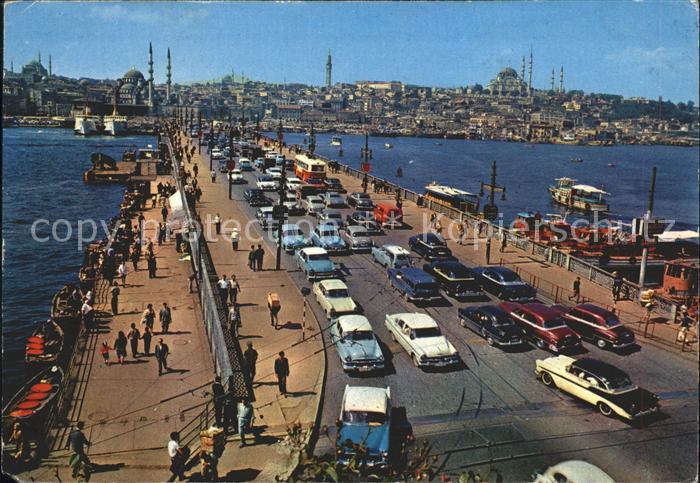 Istanbul Constantinopel Galata Bruecke