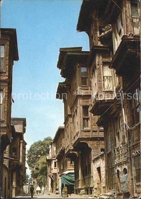 Istanbul Constantinopel L'anciennes maisons