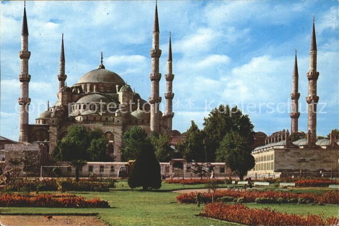 Istanbul Constantinopel Blaue Moschee