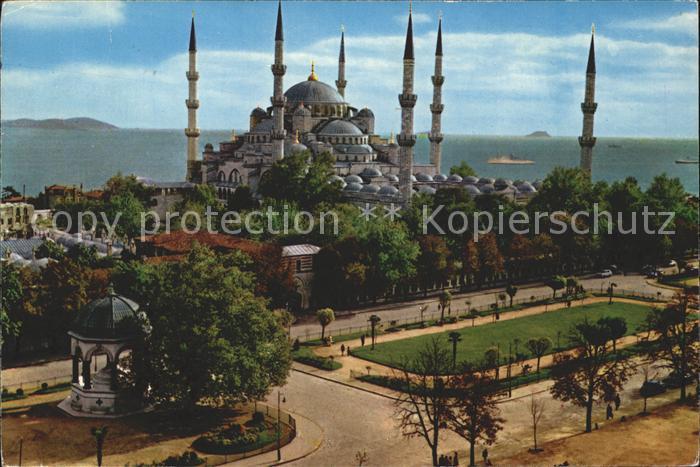 Istanbul Constantinopel Blaue Moschee