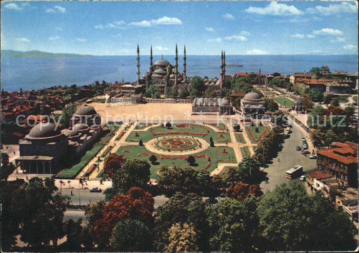 Istanbul Constantinopel Blaue Moschee