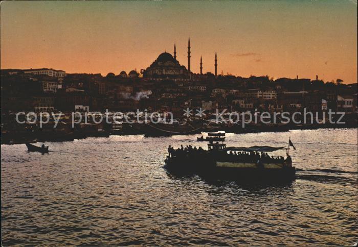 Istanbul Constantinopel Sueleymaniye Golden Horn Boot
